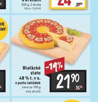 Billa Blaťácké zlato 48% nabídka