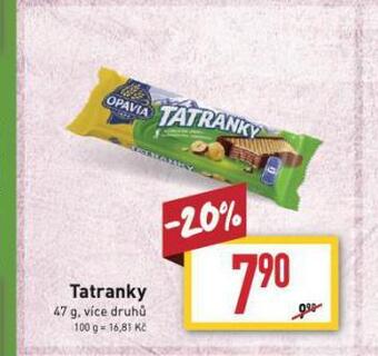Billa Tatranky nabídka