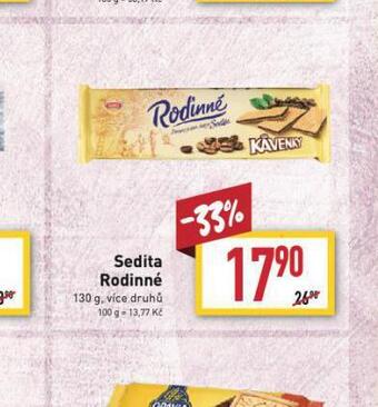 Billa Sedita rodinné nabídka