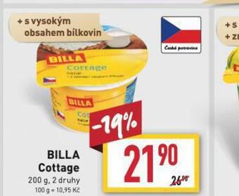 Billa Billa cottage nabídka