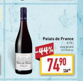 Billa Palais de france nabídka