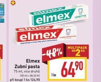 Billa Elmex zubní pasta nabídka