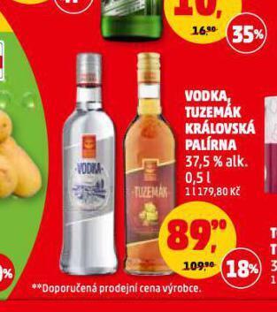 Penny Market Vodka, tuzemák nabídka