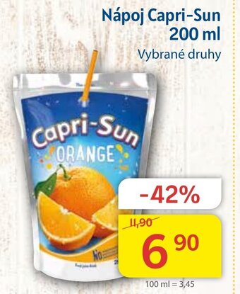 Kubík potraviny Nápoj Capri-Sun 200ml nabídka
