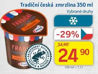 Kubík potraviny Tradiční česká zmrzlina 350ml nabídka
