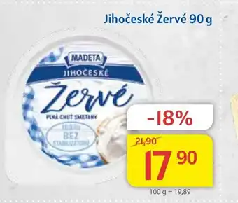 Kubík potraviny Jihočeské Žervé 90g nabídka