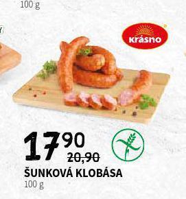Terno Šunková klobása nabídka