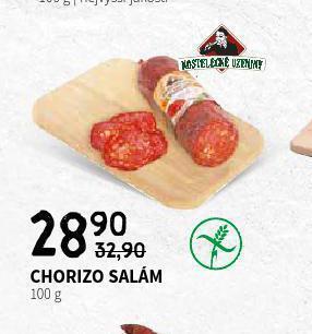Terno Chorizo salám nabídka