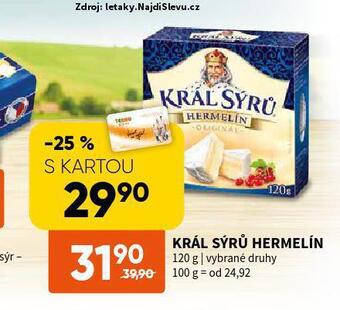 Terno Král sýrů hermelín nabídka