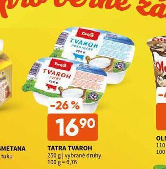 Terno Tatra tvaroh nabídka