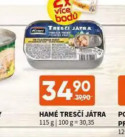 Terno Hamé tresčí játra nabídka