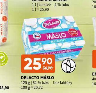 Terno Delacto máslo nabídka