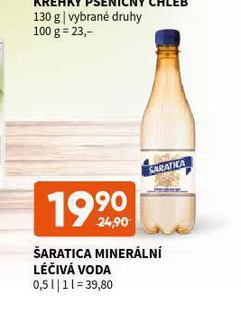 Šaratica minerální léčivá voda