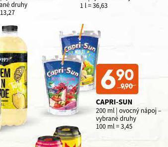 Terno Capri-sun nabídka