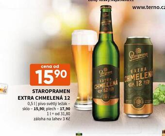 Terno Pivo staropramen nabídka
