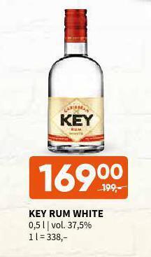 Terno Key rum white nabídka