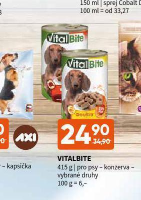 Terno Vitalbite konzerva pro psy nabídka