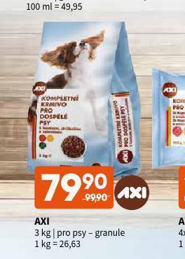 Terno Axi granule pro psy nabídka