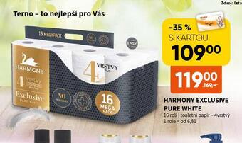 Terno Harmony toaletní papír nabídka