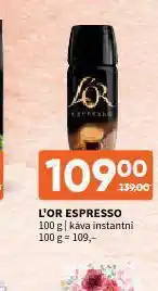 Terno L´or espresso instantní káva nabídka
