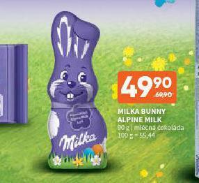 Terno Milka bunny alpine milk nabídka