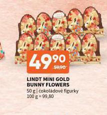 Terno Lindt mini gold bunny flowers nabídka