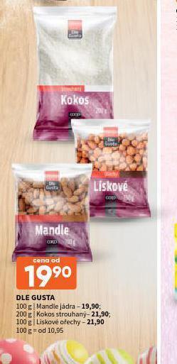 Terno Dle gusta lískové ořechy nabídka