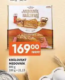 Terno Královdký medovník nabídka