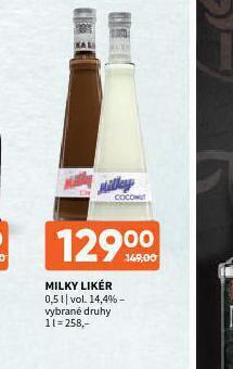 Terno Milky likér nabídka