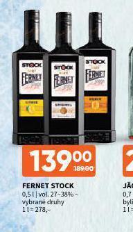 Terno Fernet stock nabídka