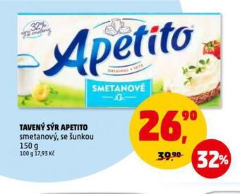 Penny Market Tavený sýr apetito nabídka