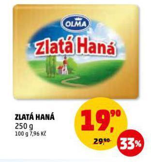 Penny Market Zlatá haná nabídka