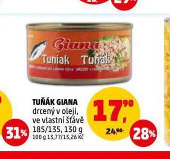 Penny Market Tuňák giana nabídka