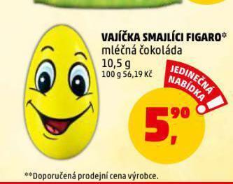Penny Market Vajíčka smajlíci figaro nabídka