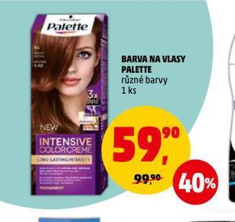 Penny Market Palette barva na vlasy nabídka