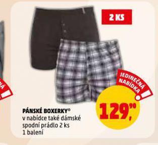 Penny Market Pánské boxerky nabídka
