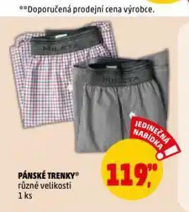 Penny Market Pánské trenky nabídka