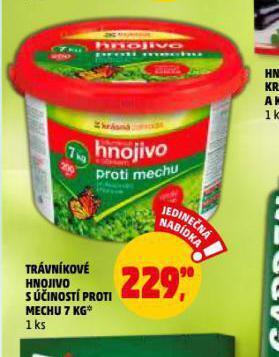 Penny Market Trávníkové hnojivo nabídka