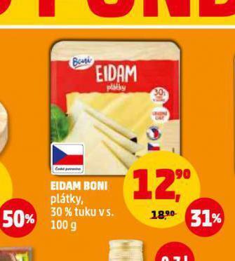 Penny Market Eidam sýr nabídka