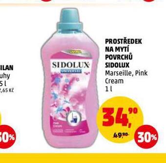 Penny Market Prostředek na mytí povrchů sidolux nabídka