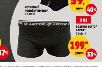 Penny Market Boxerky lotto / kappa nabídka