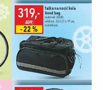 Globus Taška na nosič kola good bag nabídka