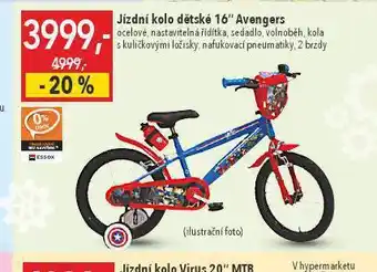 Globus Jízdní kolo dětské 16" avengers nabídka