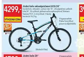Globus Jízdní kolo celoodpružené luca 24" nabídka