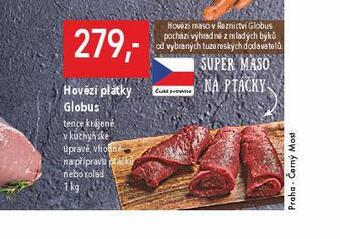Globus Hovězí plátky nabídka