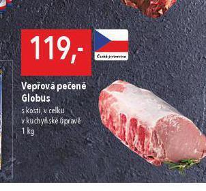 Globus Vepřová pečeně nabídka