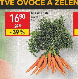 Globus Mrkev s natí nabídka