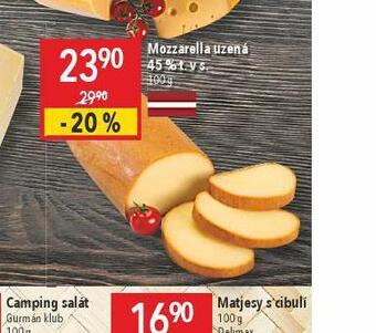 Globus Mozzarella uzená nabídka