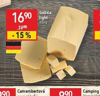 Globus Gouda light nabídka