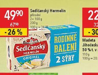 Globus Sedlčanský hermelín nabídka